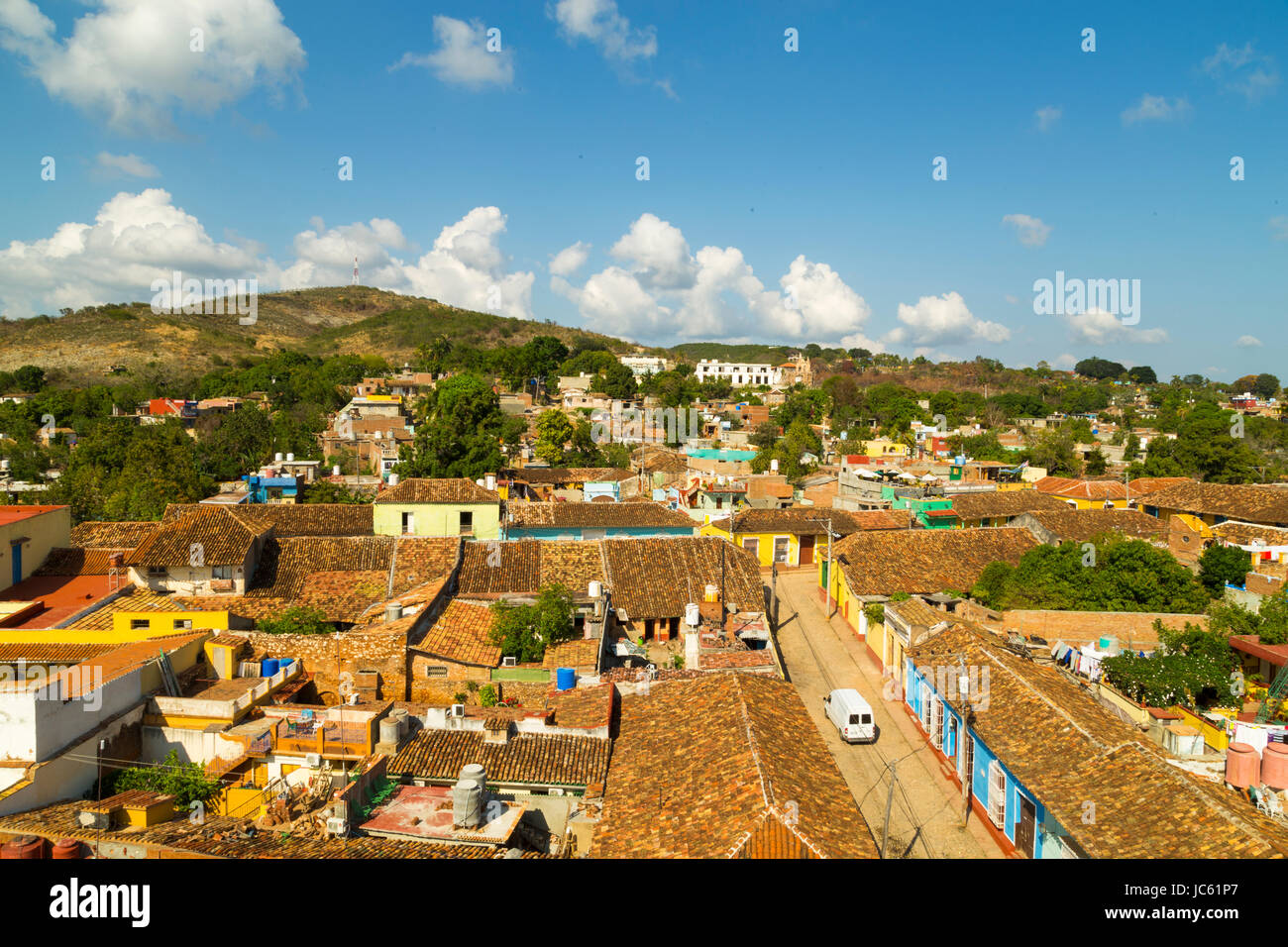 Stadtbild von Trinidad, Kuba Stockfoto