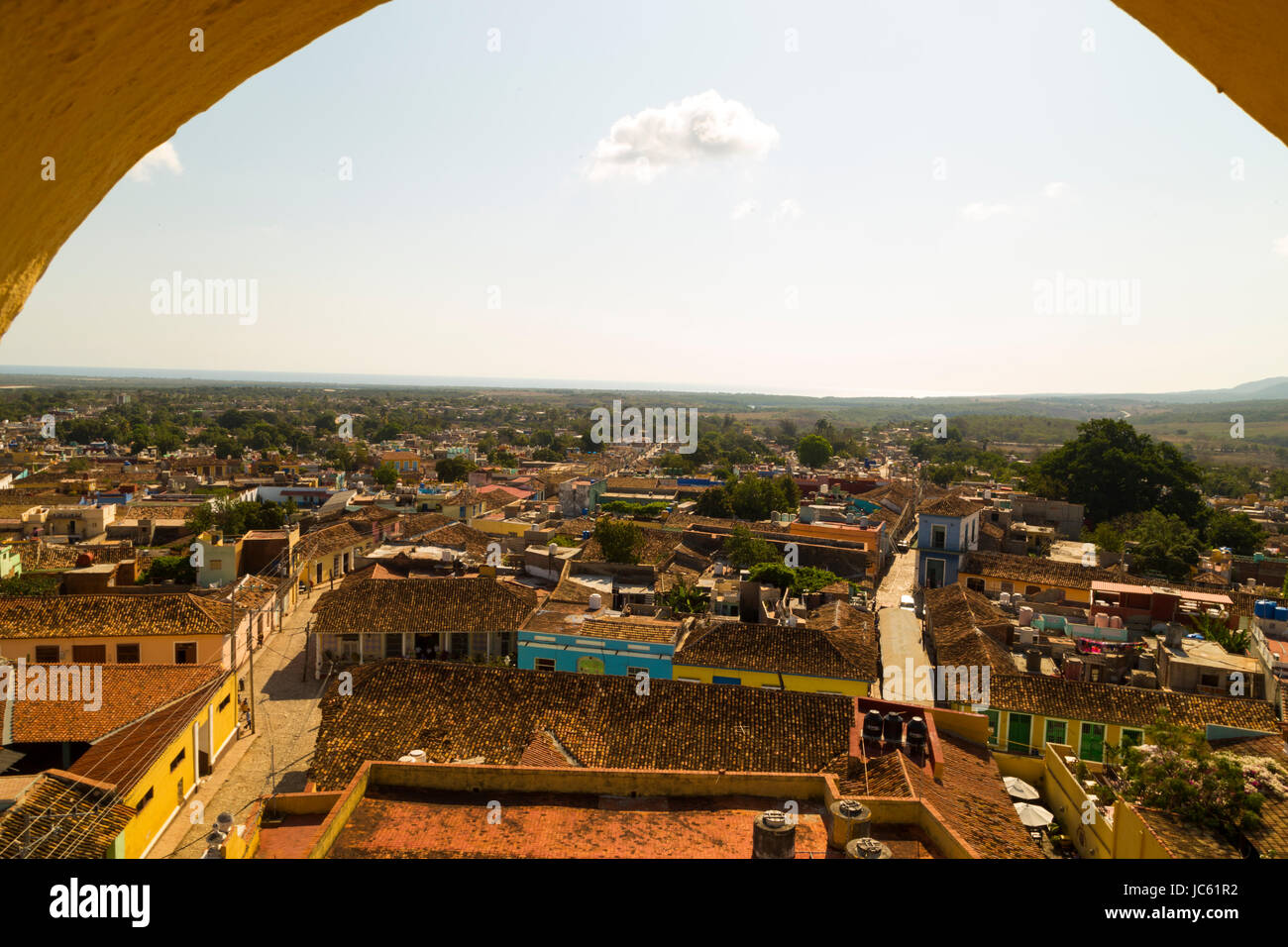 Stadtbild von Trinidad, Kuba Stockfoto