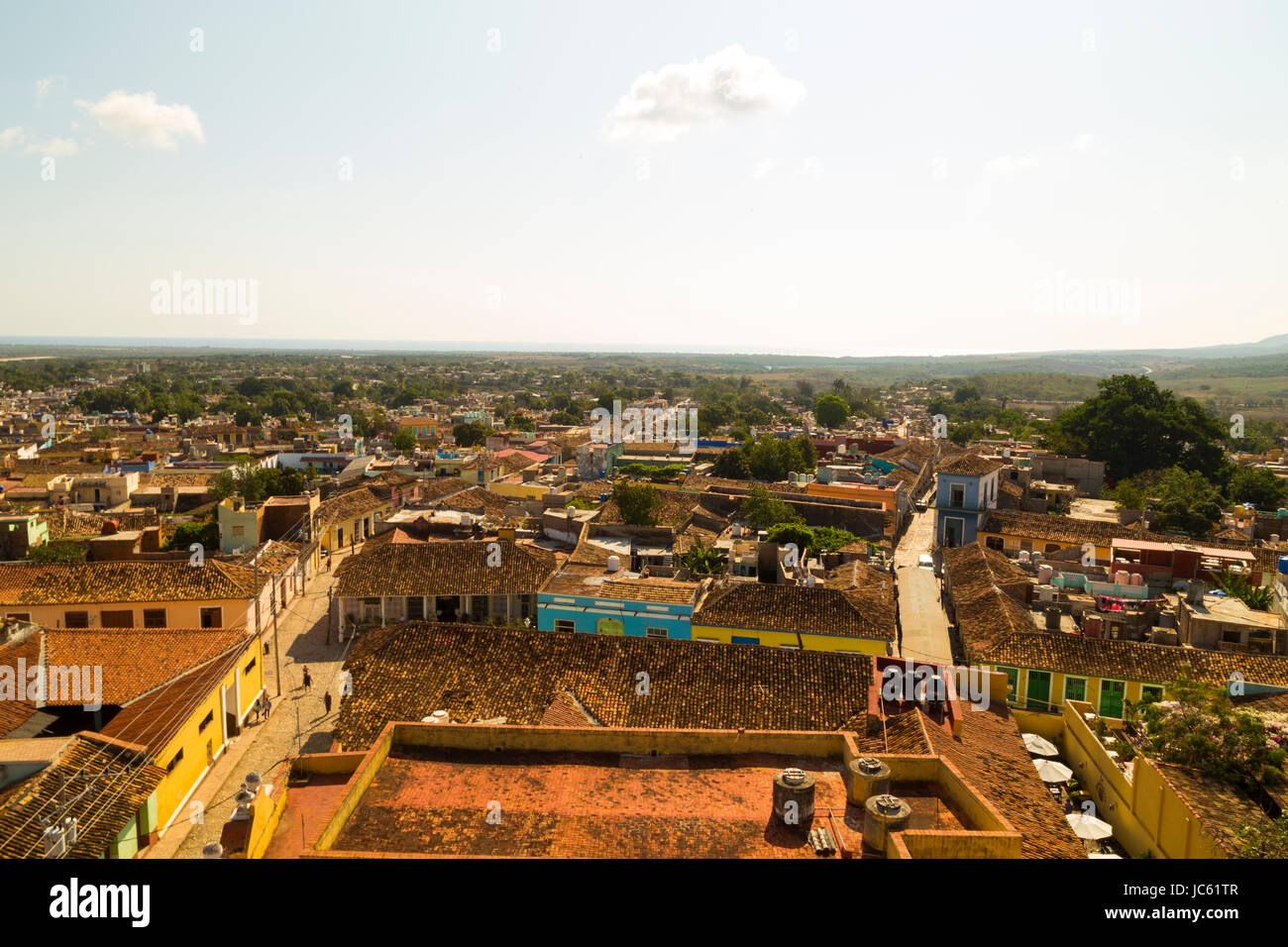 Stadtbild von Trinidad, Kuba Stockfoto