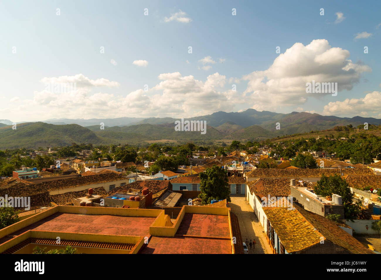 Stadtbild von Trinidad, Kuba Stockfoto