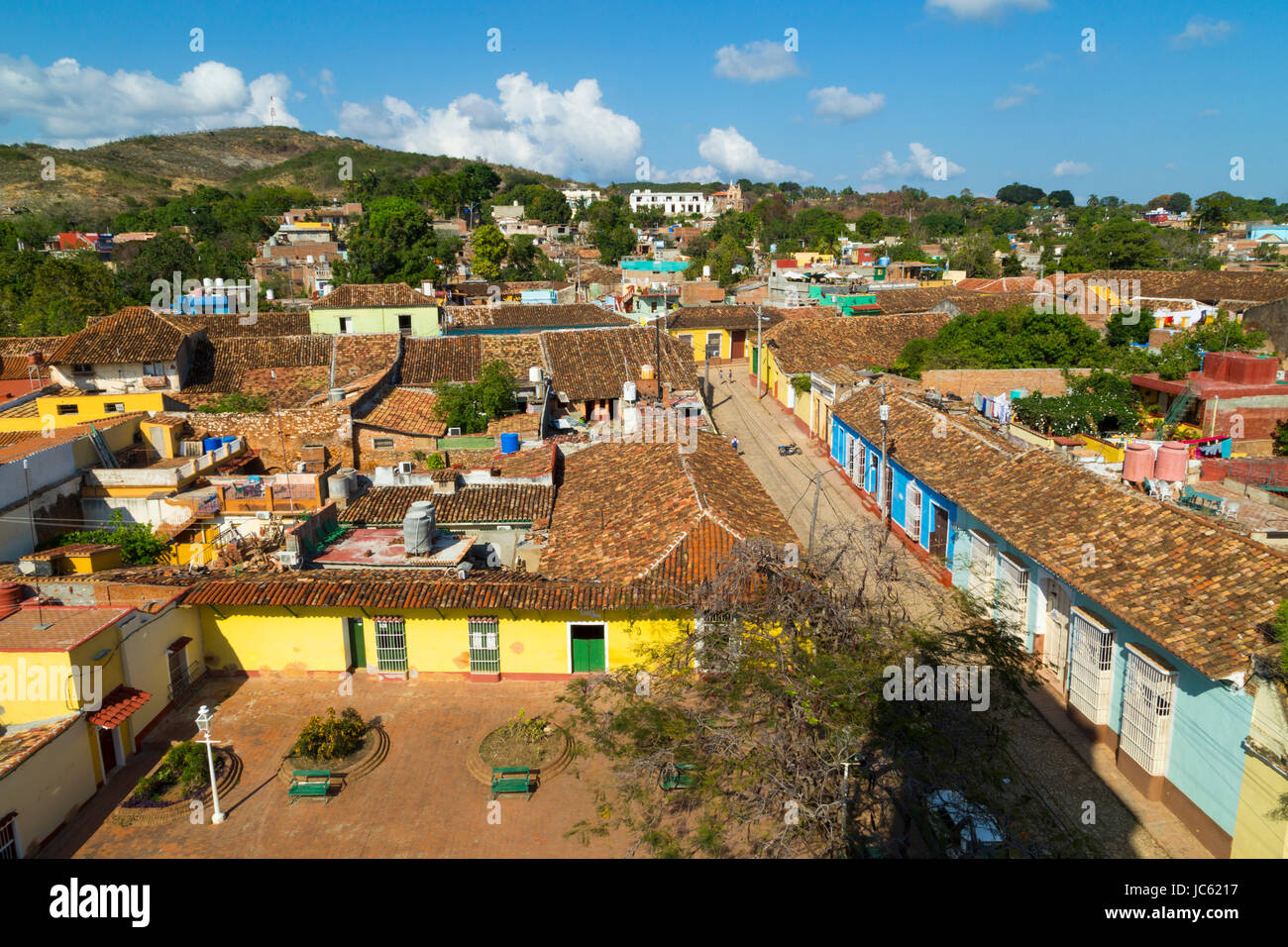 Stadtbild von Trinidad, Kuba Stockfoto