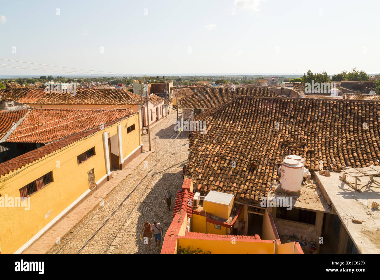 Stadtbild von Trinidad, Kuba Stockfoto