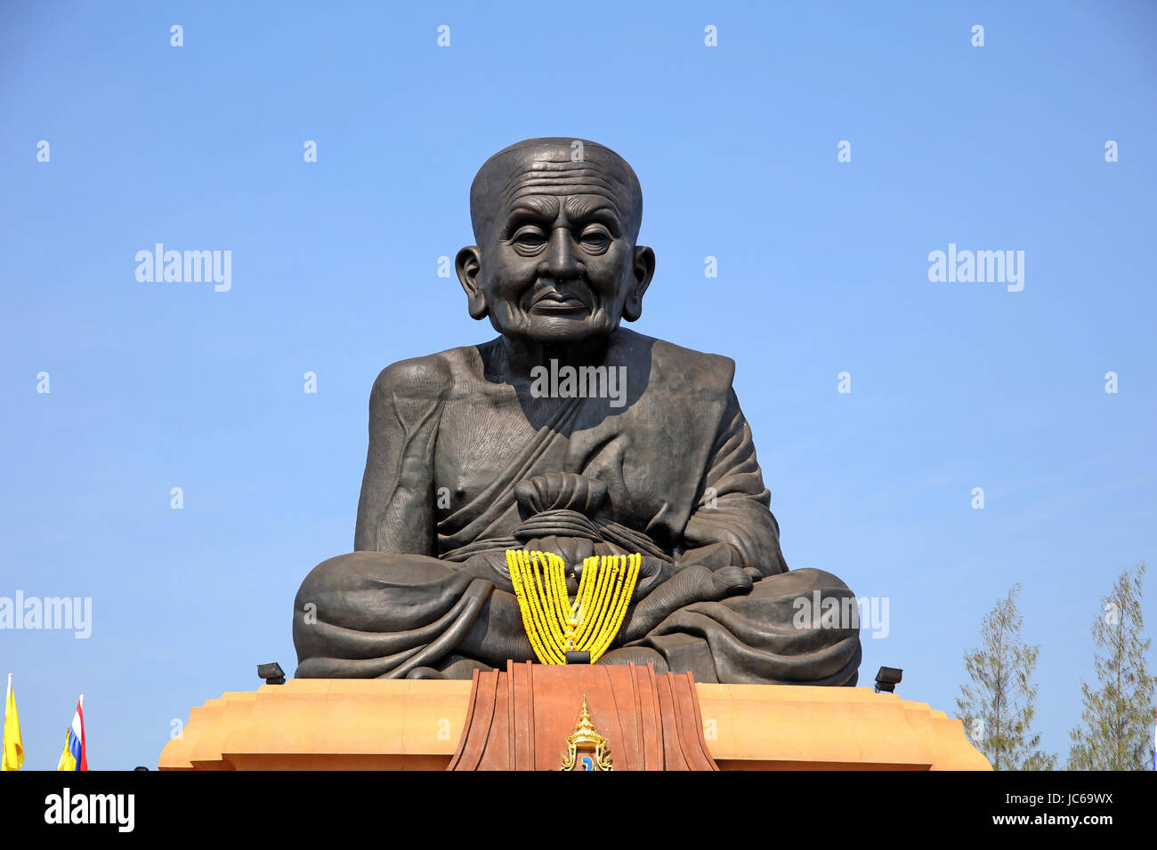 Asien, Thailand, Buddha, Hua dort, Wat Huay Mongkol, Mönch, Luang PhoR Tuad, Asien, Hua Hin, Moench Stockfoto