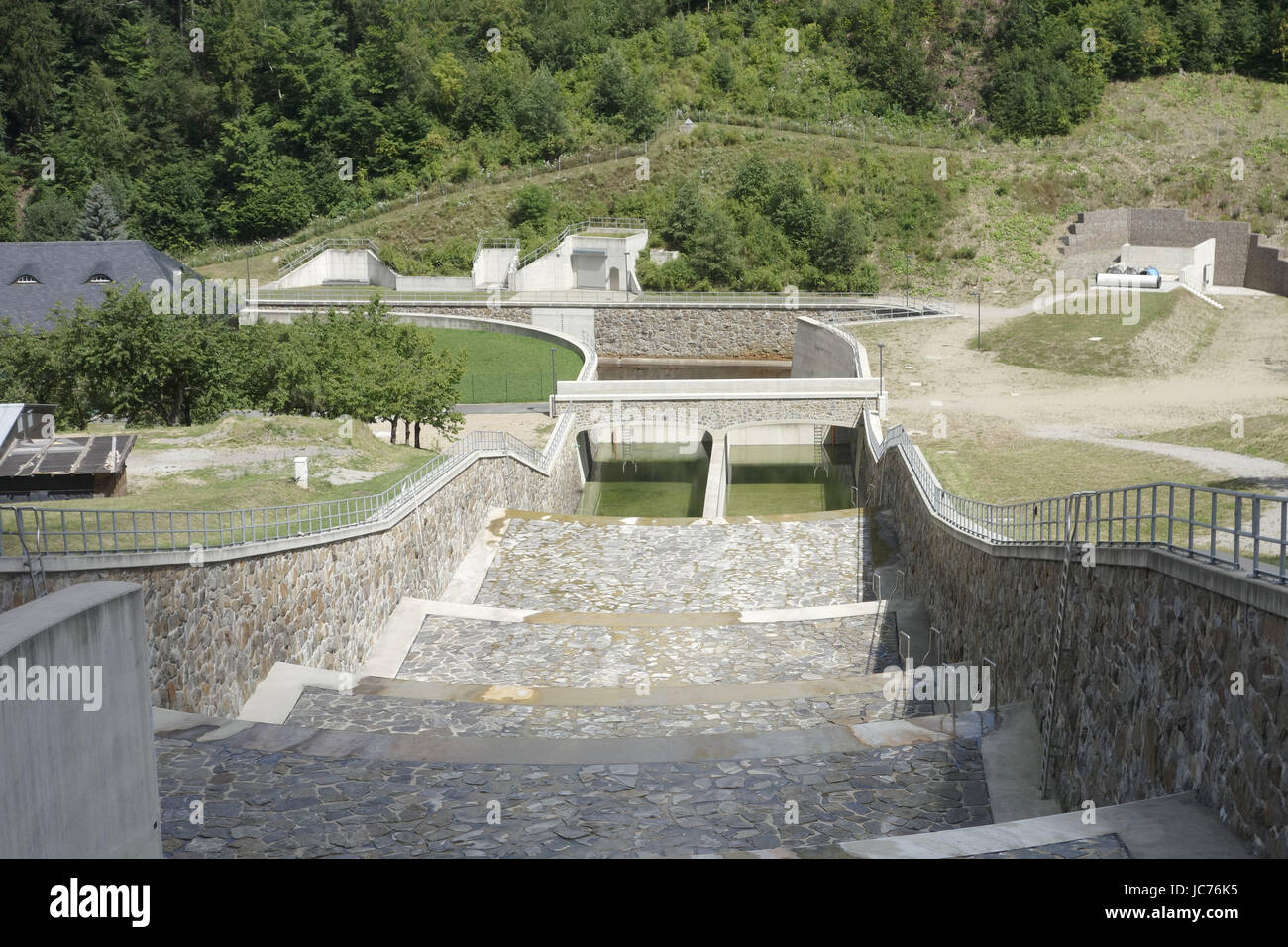Klingenberg dam Stockfoto