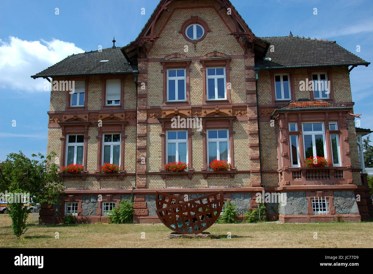 Rathaus in Jockgrim/Pfalz Stockfoto
