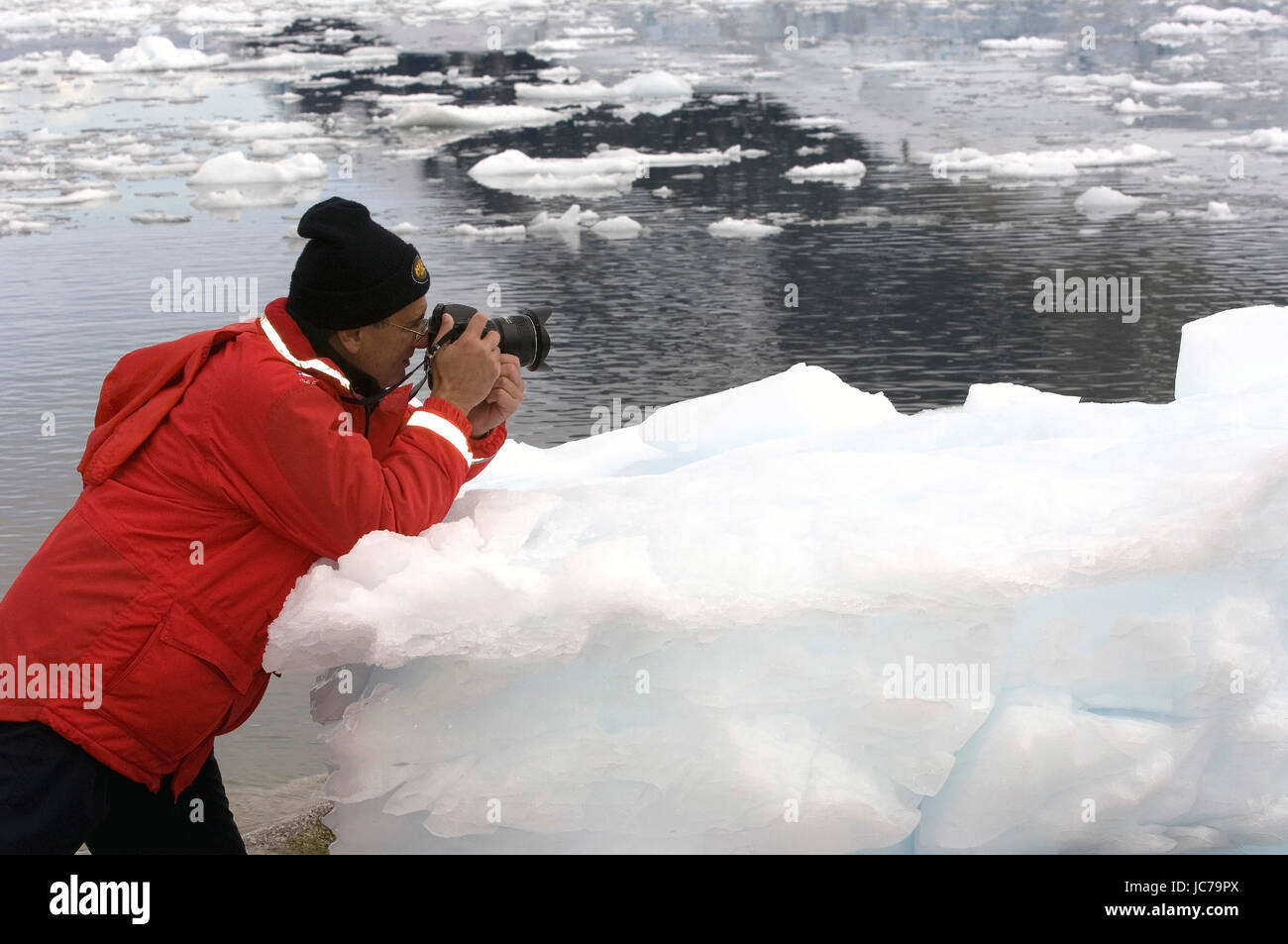 Landschaft der Antarktis, Landschaft der Antarktis Stockfoto