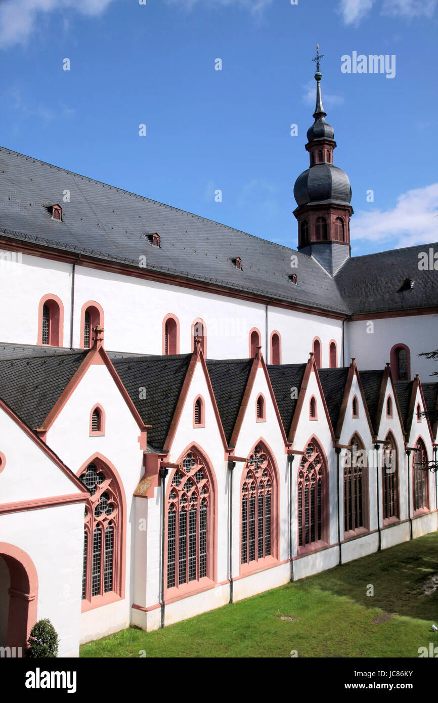 Klosterkirche der Zisterzienser Kloster Kiedrich, Rheingau, Hessen, Deutschland Stockfoto