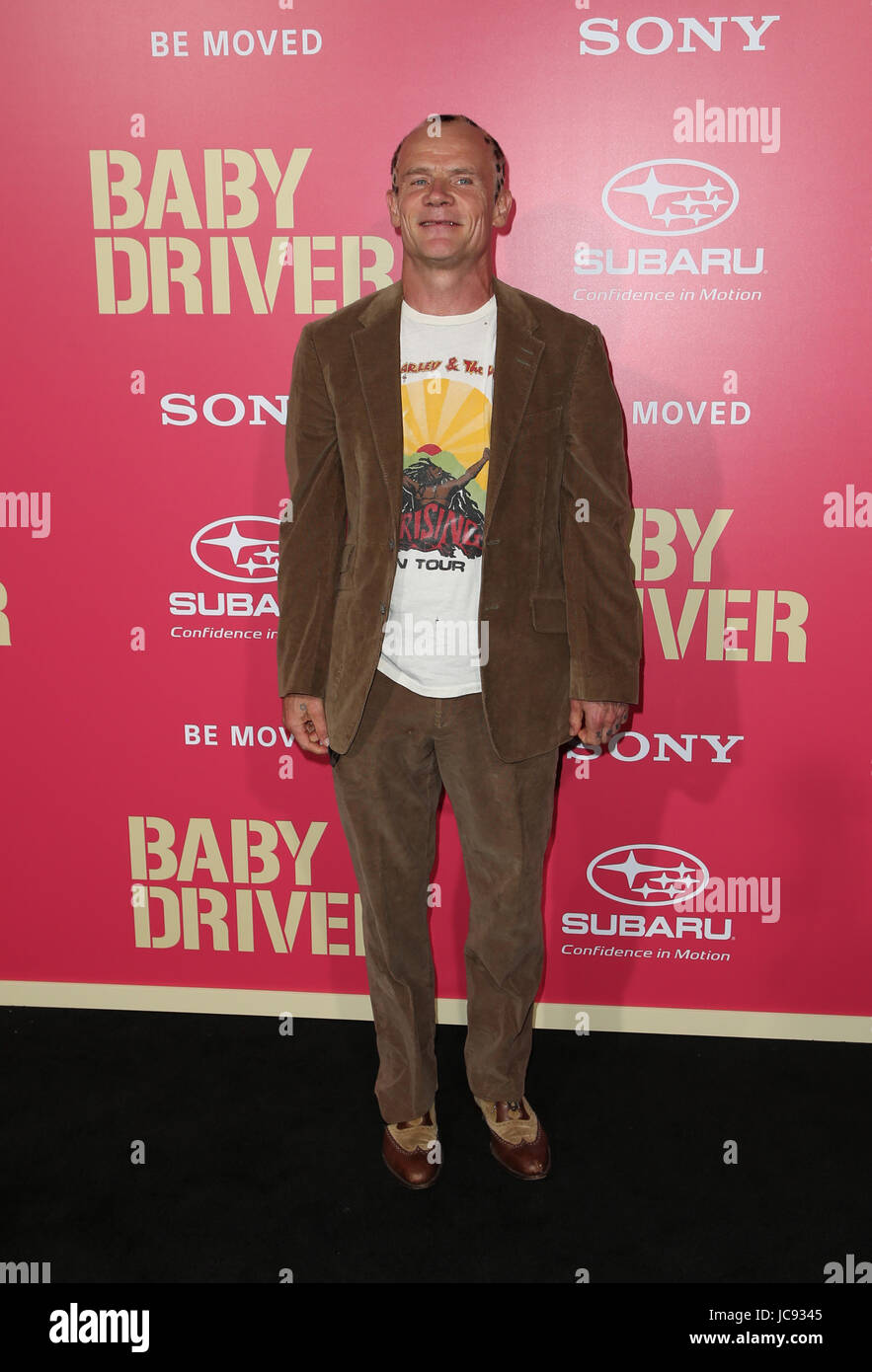 Los Angeles, USA. 14. Juni 2017. Floh bei Premiere von Sony Pictures 'Baby Driver' im Ace Hotel California auf Juni 143, 2017. Bildnachweis: MediaPunch Inc/Alamy Live-Nachrichten Stockfoto