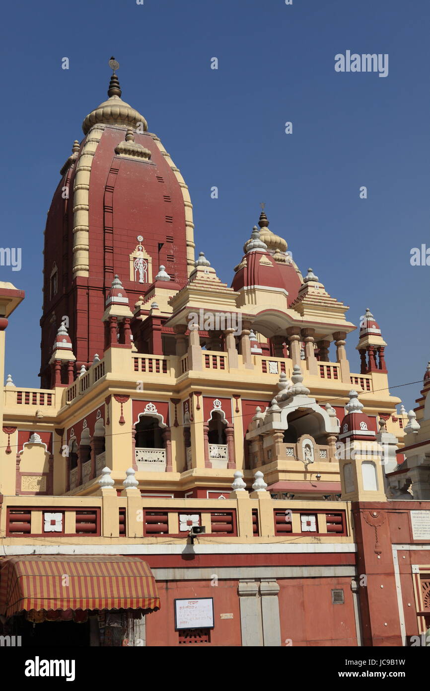 Iskcon-Tempel in Delhi Indien Stockfoto