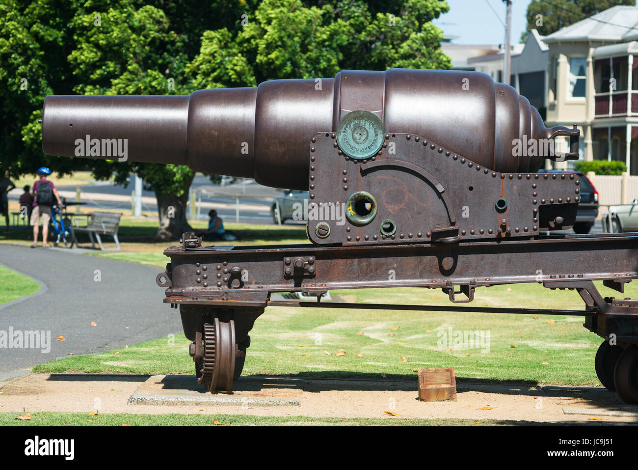 Williamstown, flussaufwärts von Melbourne Stadtzentrum. Victoria, Australien Stockfoto