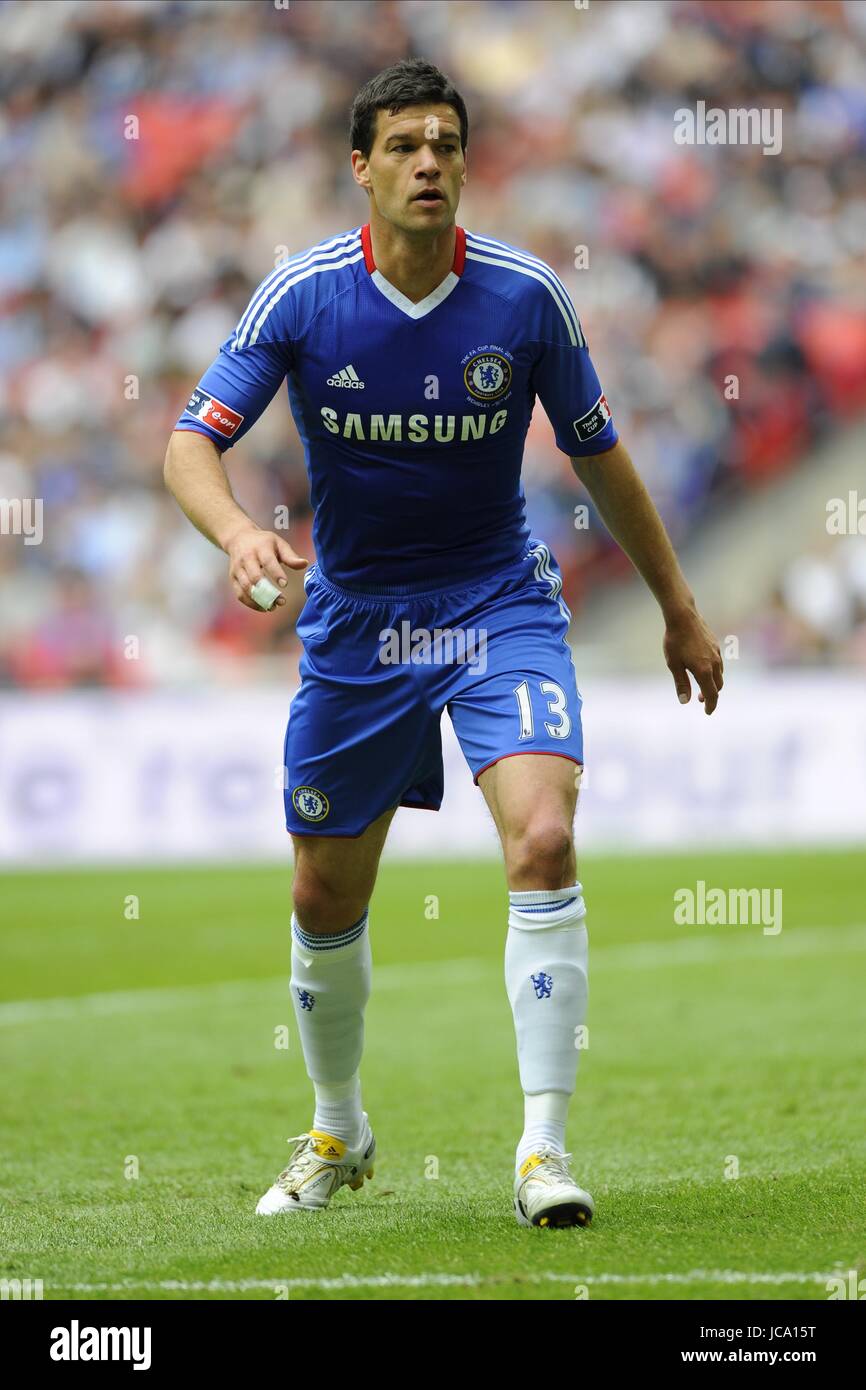 MICHAEL BALLACK CHELSEA FC WEMBLEY Stadion LONDON ENGLAND 15. Mai 2010 Stockfoto