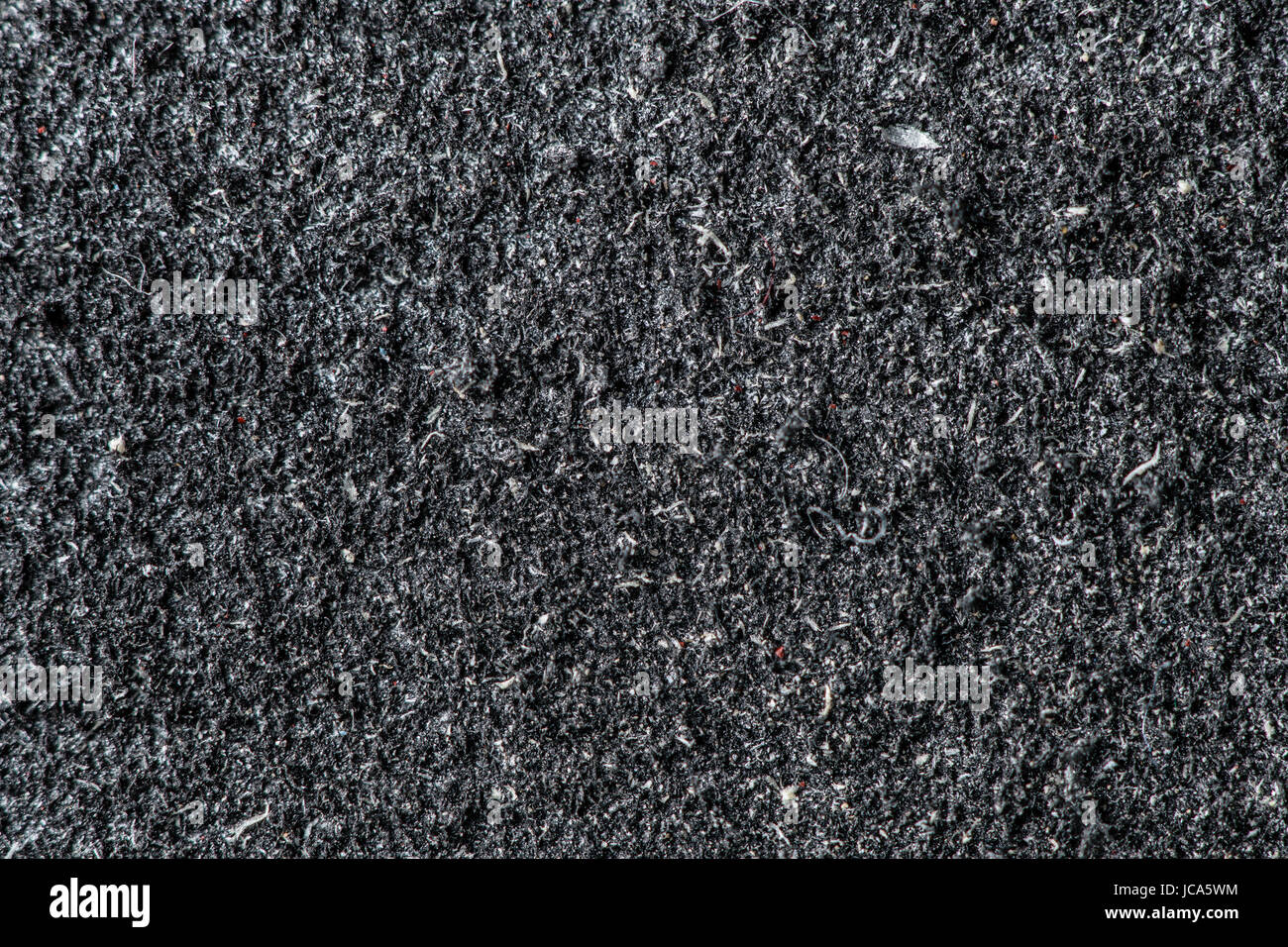 Kautschuk gelöscht Oberfläche super Nahaufnahme. Vergrößerung ca. 100 Mal. Stockfoto