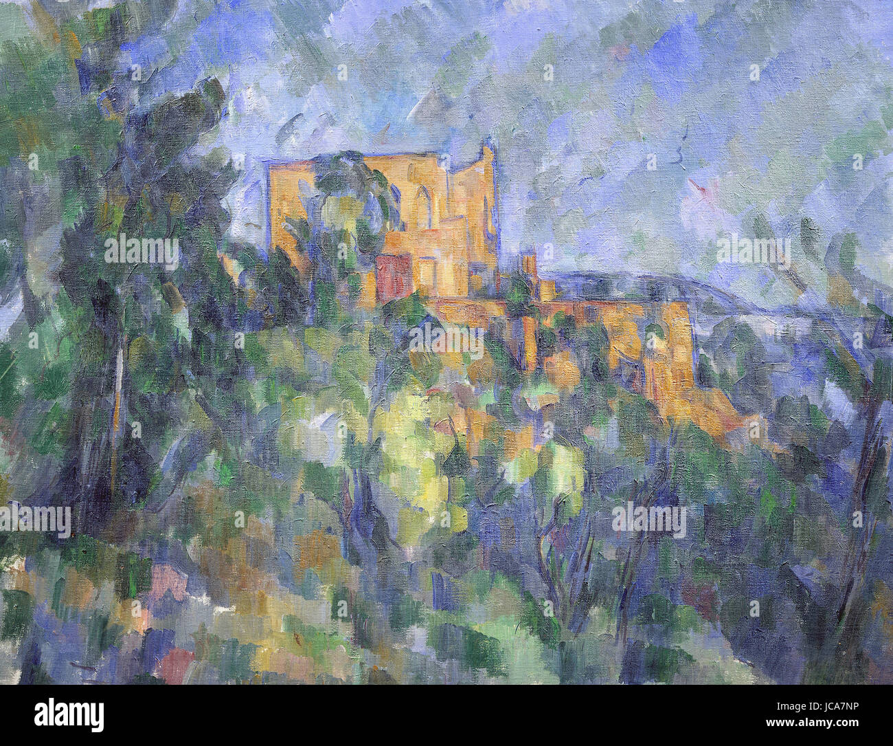 Paul Cézanne - Chateau Noir (provenzalischen Landschaft) Stockfoto