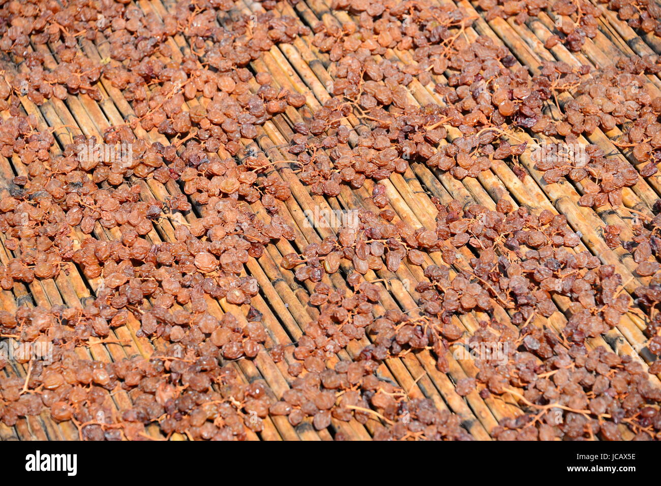 Rosinen - Spanien Stockfoto