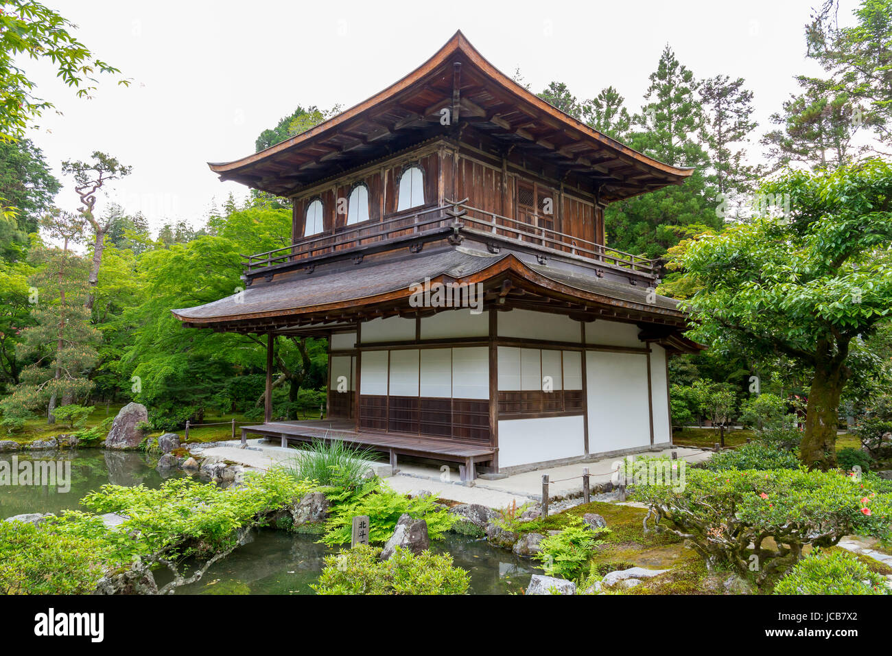 Kinkaku-Ji-Tempel, Kyoto, Japan. Stockfoto