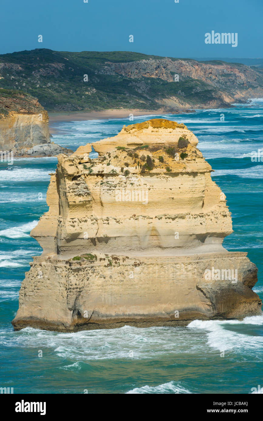 Die zwölf Apostel aus der Great Ocean Road, Australien. Stockfoto