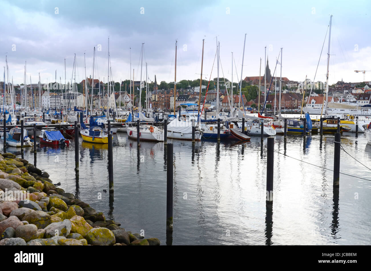 Flensburg Stockfoto