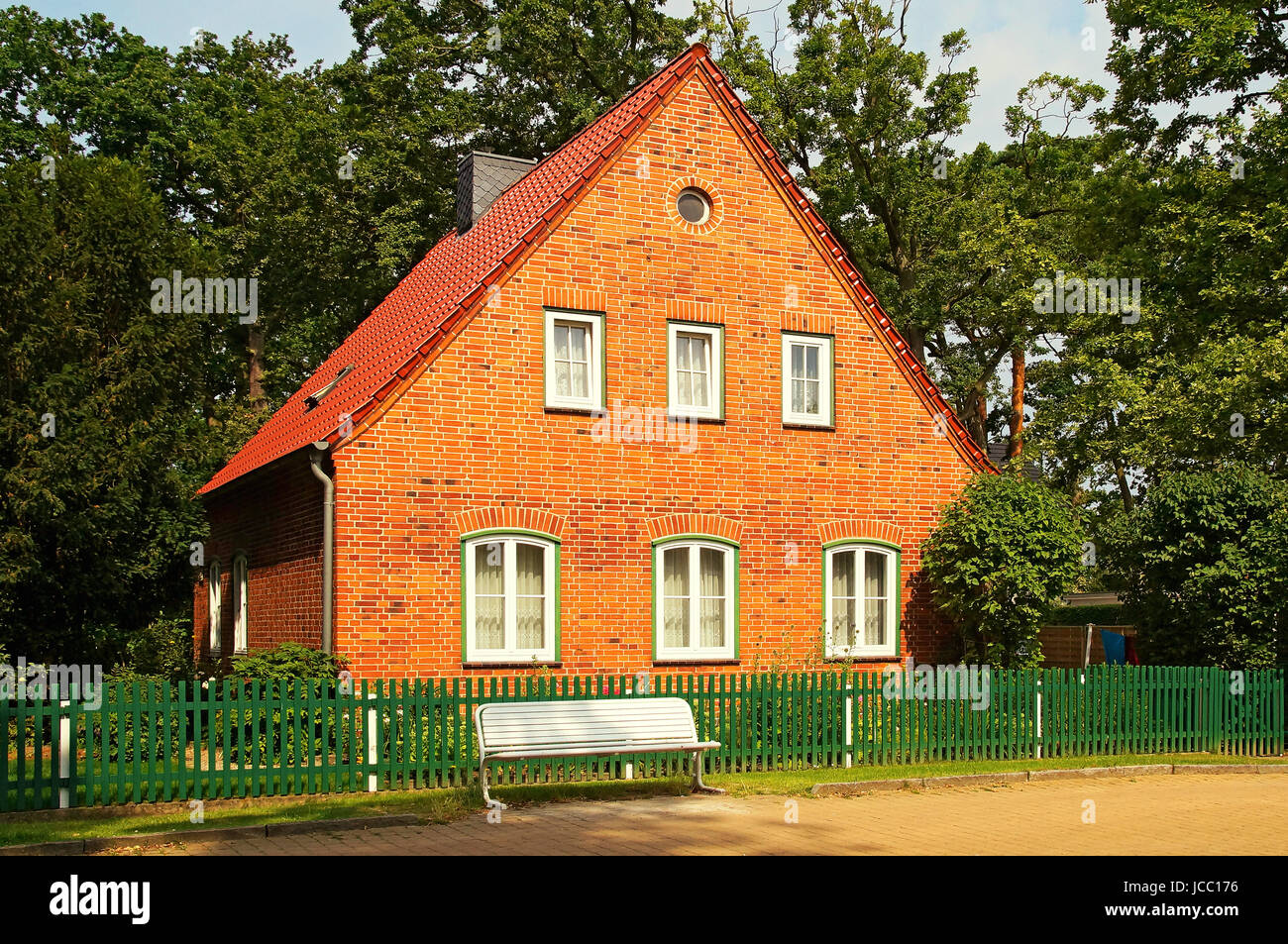 Einfamilienhaus / single Familie Haus Stockfoto