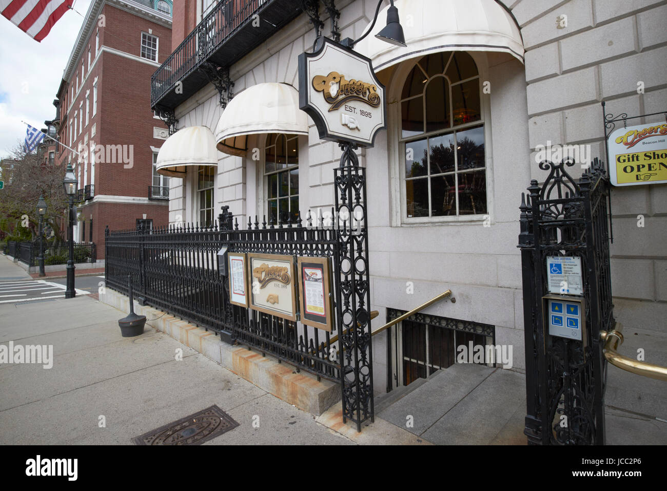 Cheers Beacon Hill Pub Und Restaurant Boston Usa Stockfotografie Alamy