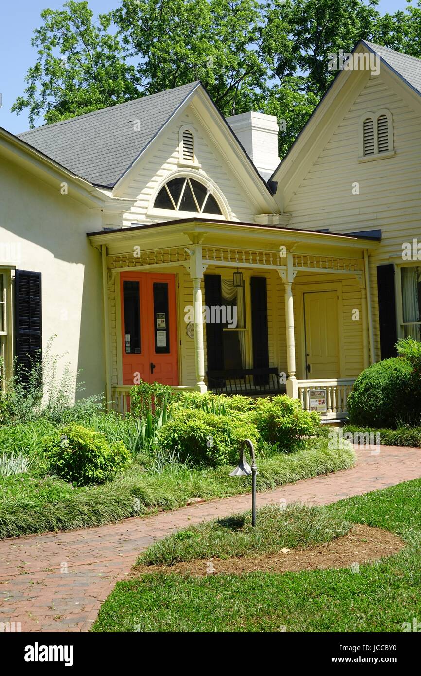 Horace Williams Haus, gebaut im Jahre 1854, Chapel Hill, North Carolina. Im Besitz von Erhaltung Chapel Hill. Touren für die Öffentlichkeit stehen zur Verfügung Stockfoto