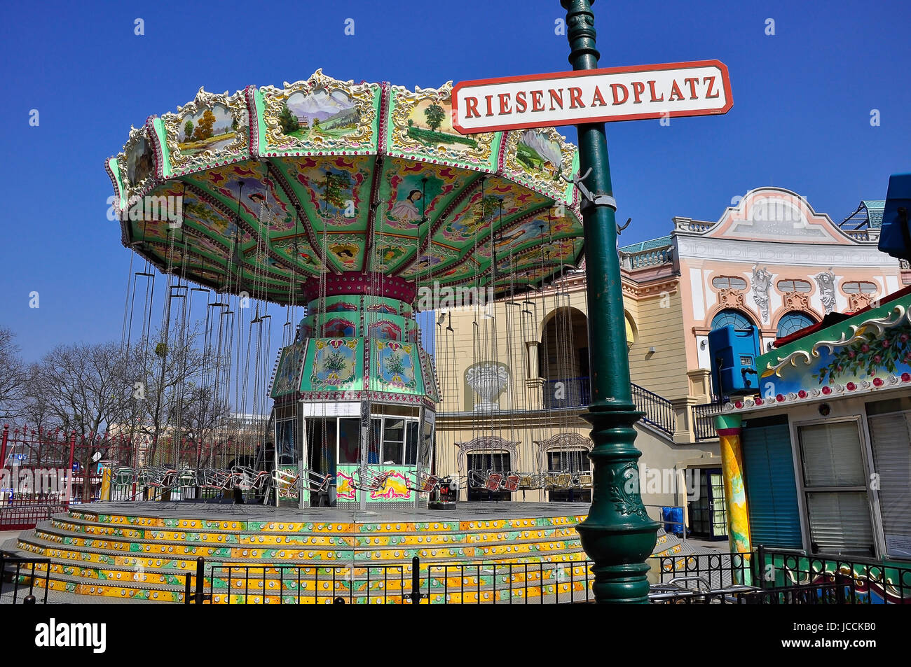 Im Prater war nichts los Stockfoto