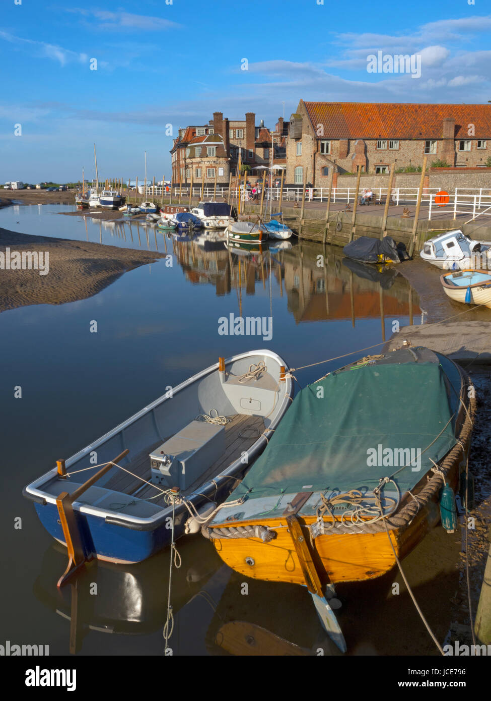 Der Hafen Blakeney, Norfolk, England, Vereinigtes Königreich, Europa Stockfoto