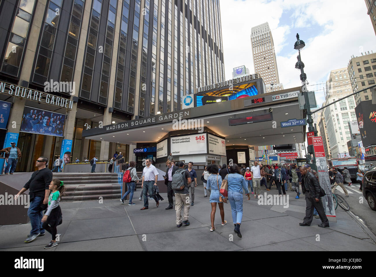 Madison Square Garden in New York City, USA Stockfoto