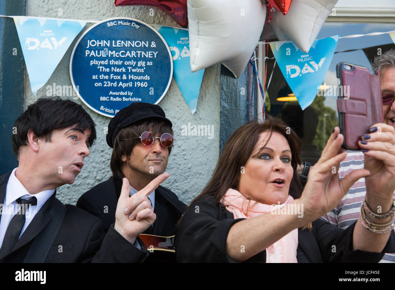 Caversham, UK. 15. Juni 2017. Schauspieler, Sänger und Songwriter Kate