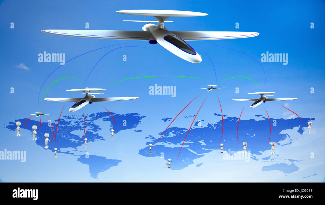 abstrakte Technologie Welt global Business Netzwerkverbindung für Adv oder andere nutzen Zwecke Stockfoto