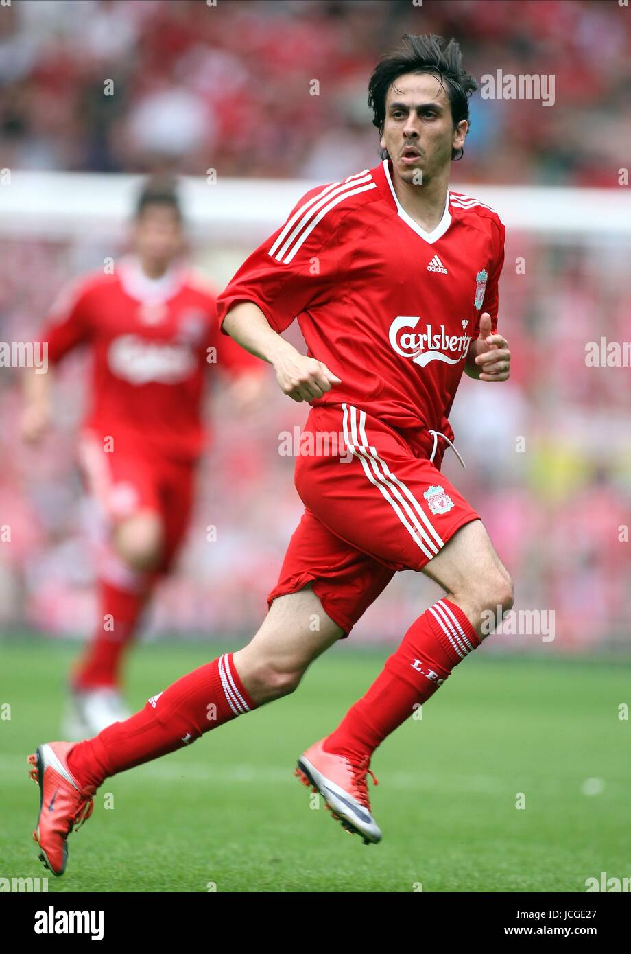 YOSSI BENAYOUN LIVERPOOL FC LIVERPOOL V Atletico MADRID Anfield Road, LIVERPOOL, ENGLAND 8. August 2009 DIY98998 Warnung! Dieses Foto kann nur für die Zeitung bzw. Zeitschrift redaktionelle Zwecke verwendet werden. Darf nicht für Internet/Online-Nutzung Nor für Publikationen unter Einbeziehung 1 Spieler, 1 Club oder 1 Wettbewerb, ohne schriftliche Genehmigung von Football DataCo Ltd. Für Rückfragen, bitte Kontakt Football DataCo Ltd unter + 44 (0) 207 864 9121 Stockfoto