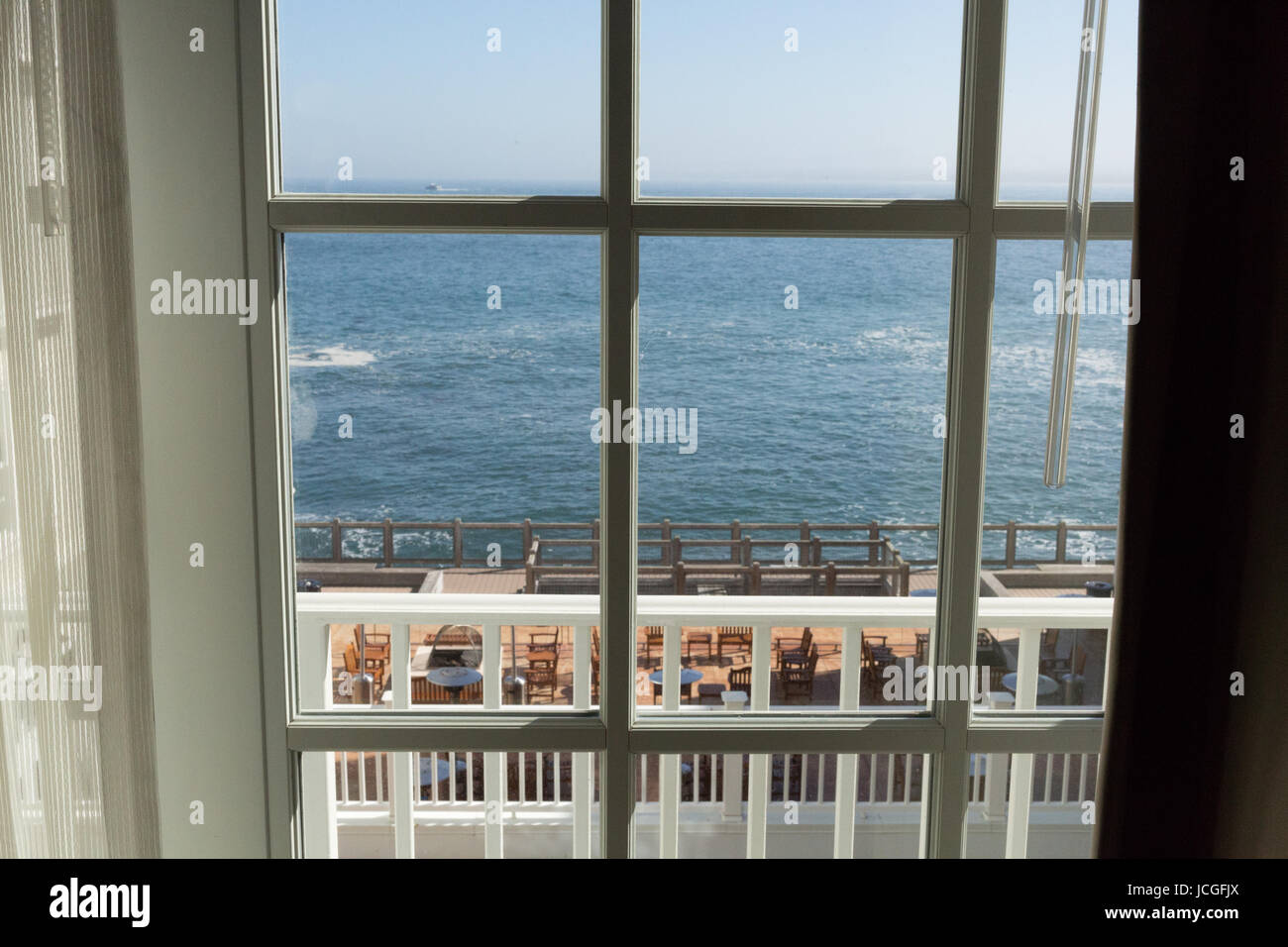 Blick von der interkontinentalen Monterey Stockfoto