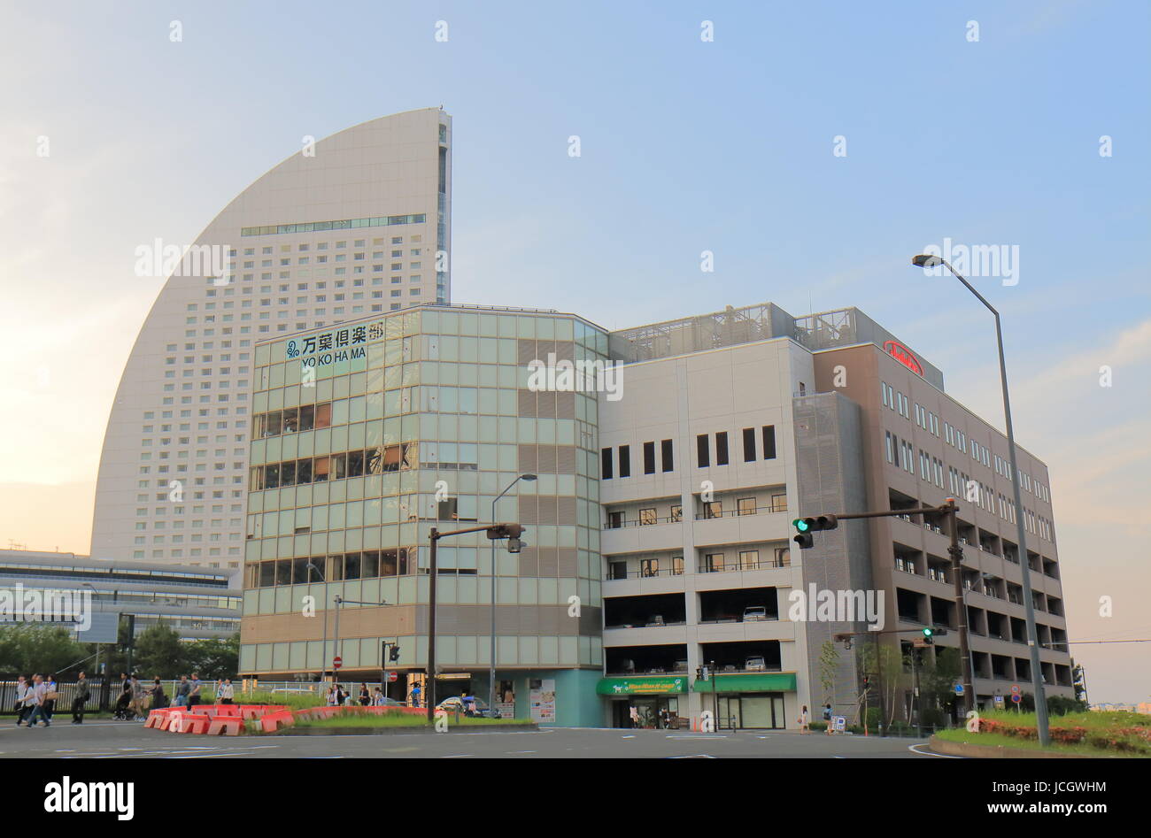 Italienerin Club in Yokohama, Japan. Italienerin Club ist eine Therme mit Thermalbad, Relax-Zonen und Übernachtungsmöglichkeiten. Stockfoto