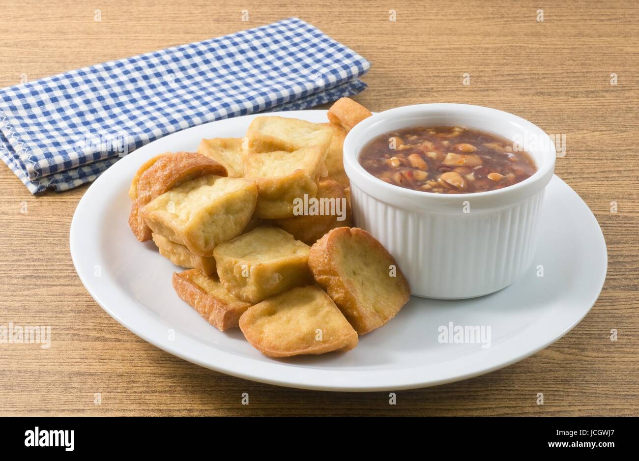 Snack und Dessert, Gericht der chinesischen traditionellen frittierte ...