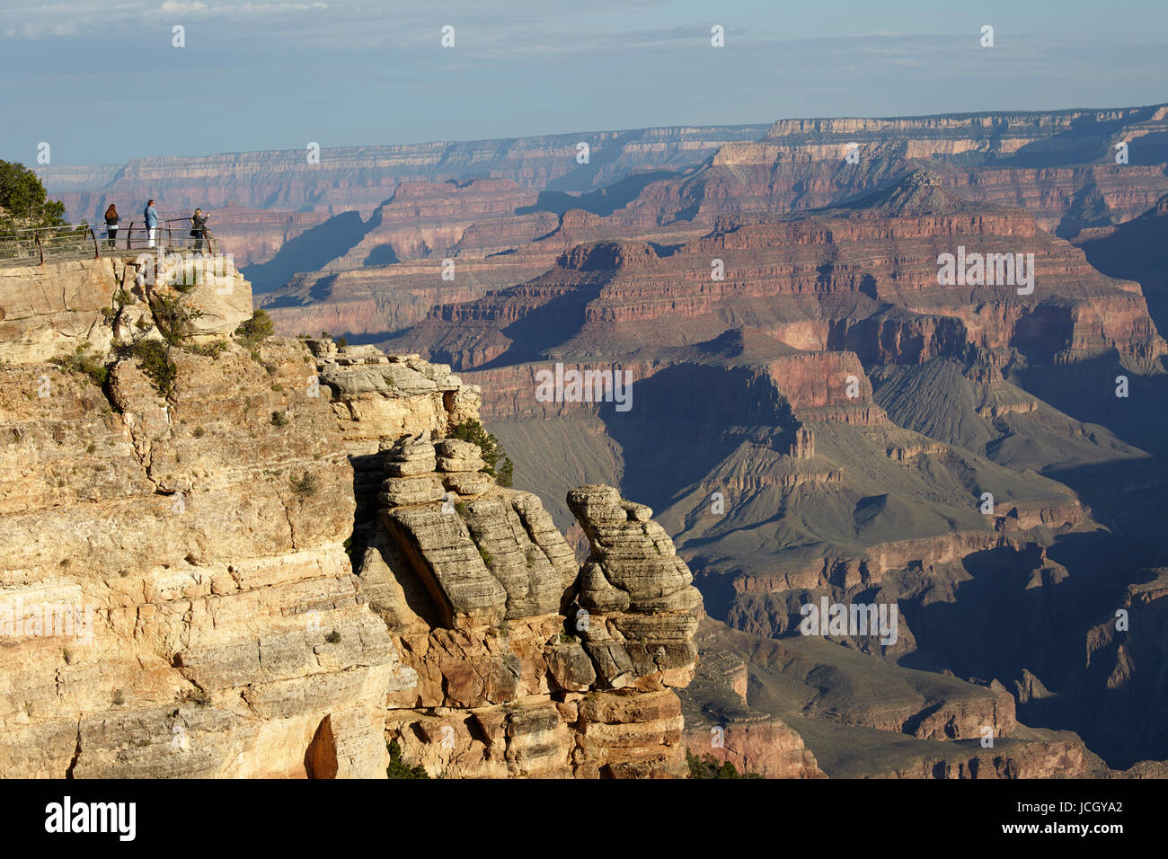 South Rim des Grand Canyon, Arizona, Vereinigte Staaten Stockfoto