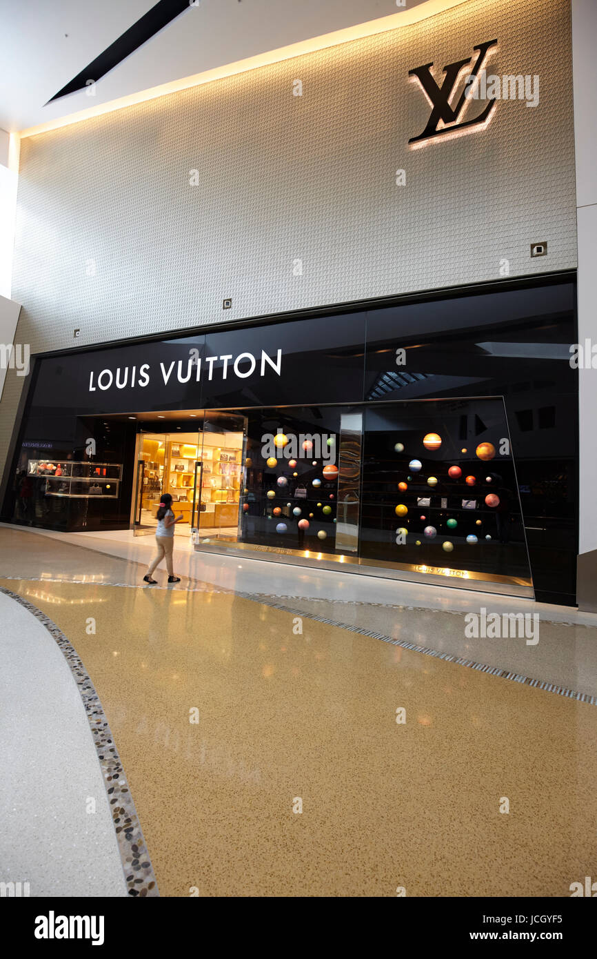 Louis Vuitton-Geschäft im Caesars Palace, Las Vegas, Nevada, Vereinigte Staaten von Amerika Stockfoto