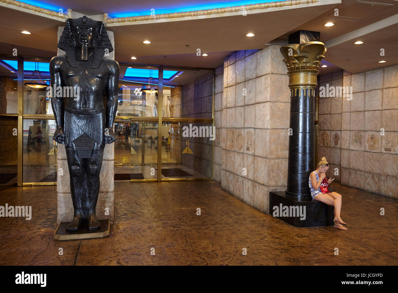 Luxor Hotel in Las Vegas, Nevada, Vereinigte Staaten Stockfoto