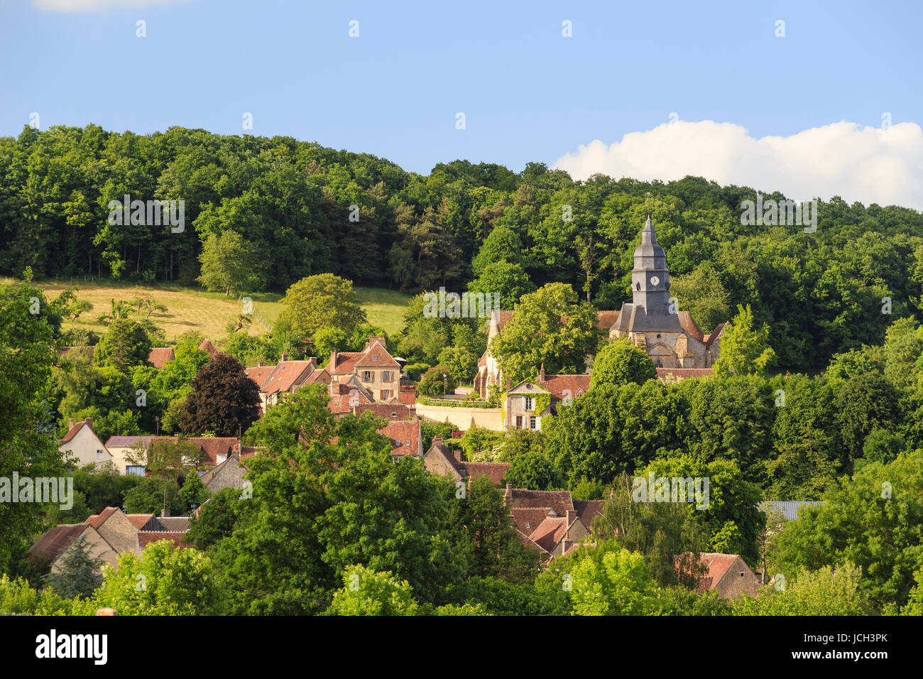 Frankreich, Orne (61), MoutiersauPerche, le Village / / Frankreich