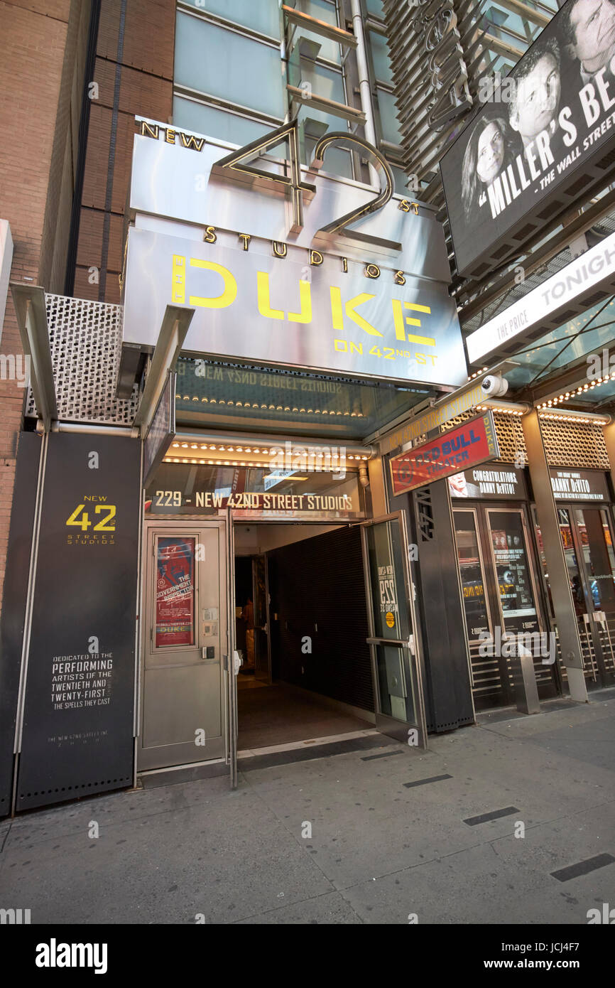 New 42nd street not-for-profit studios New York City USA Stockfoto