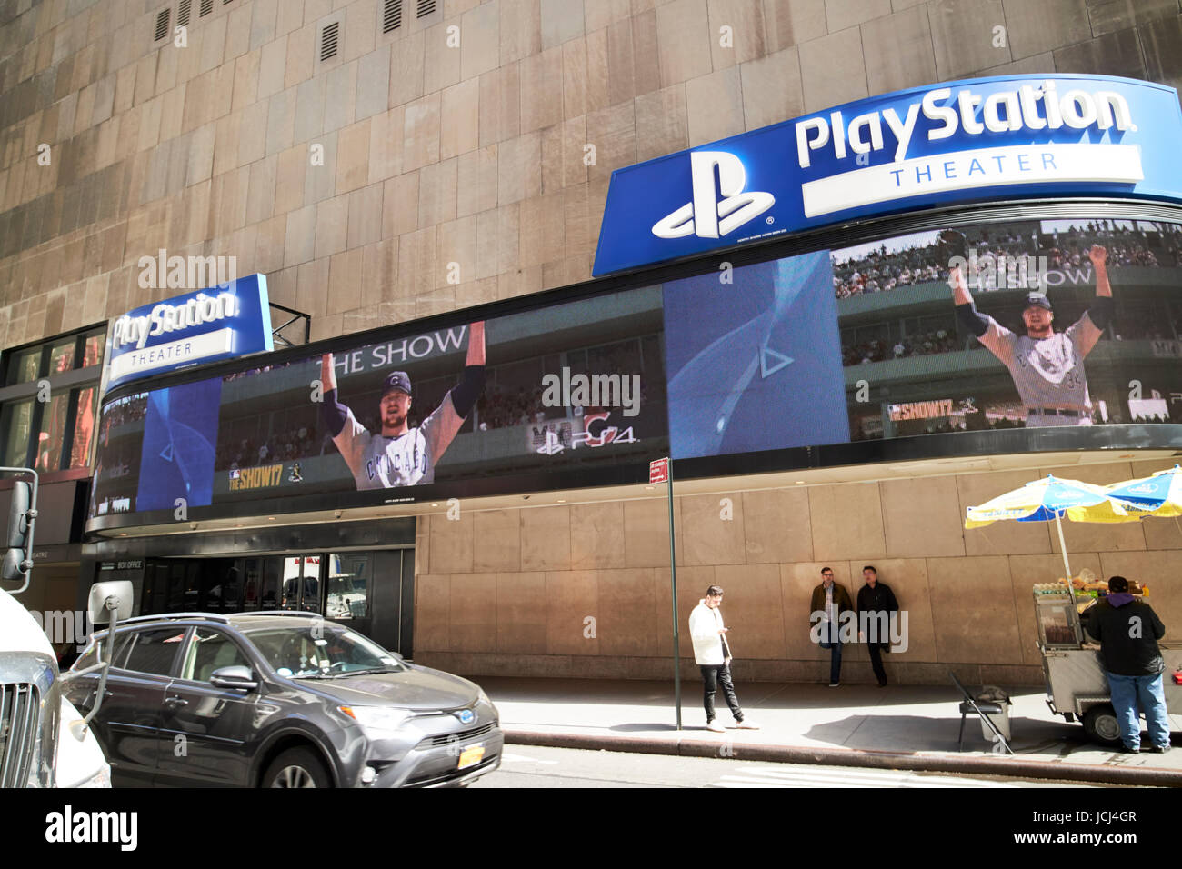 PlayStation-Theater New York City USA Stockfoto
