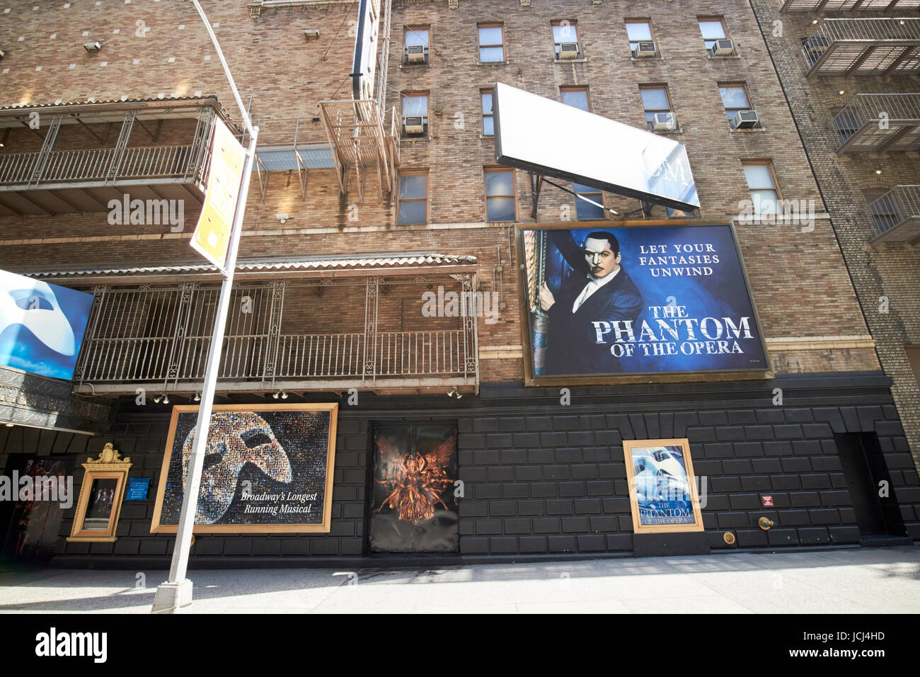 Majestic Theater Phantom der Oper New York City USA Stockfoto