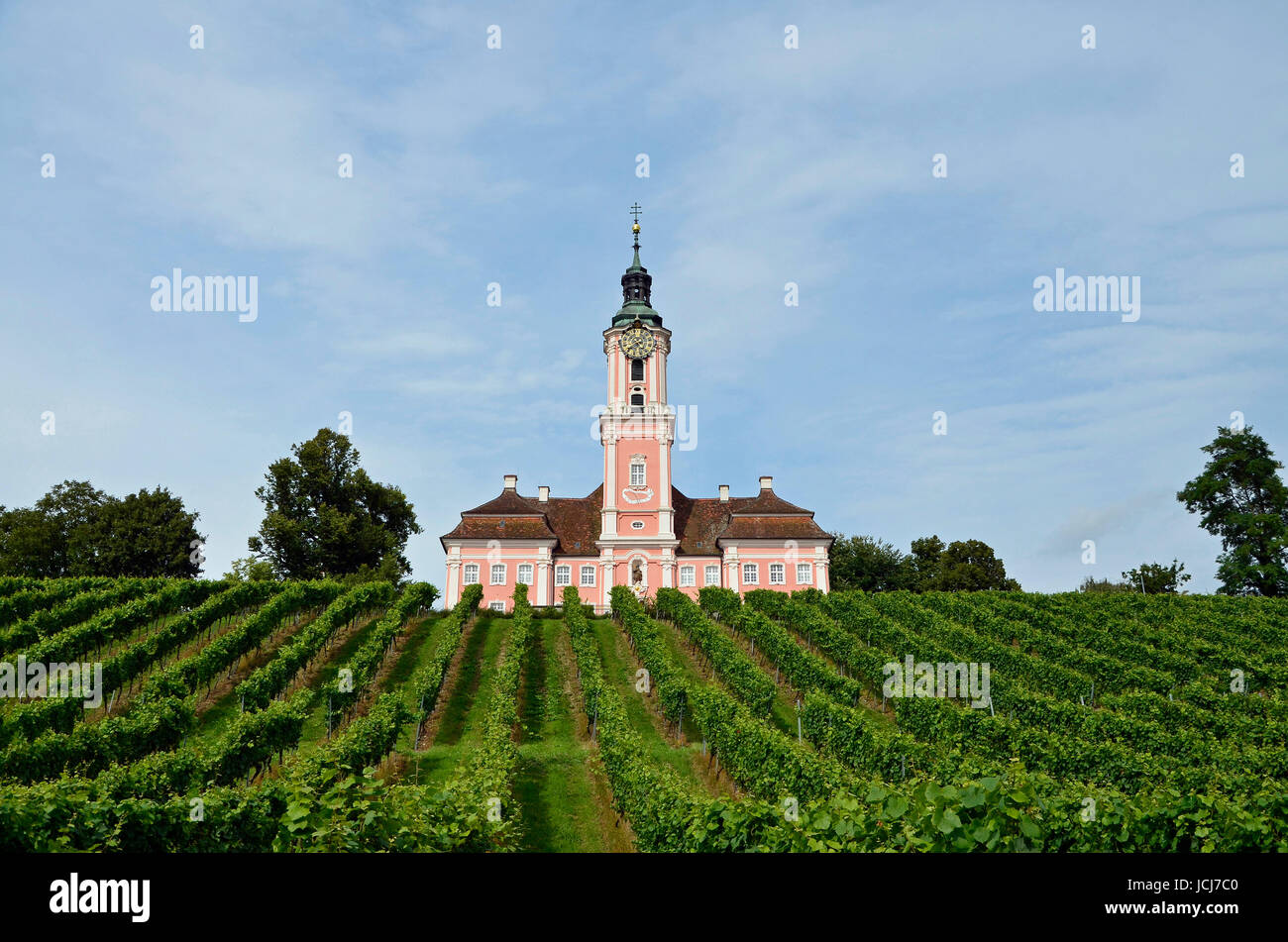 Wallfahrtskirche Birnau Stockfoto