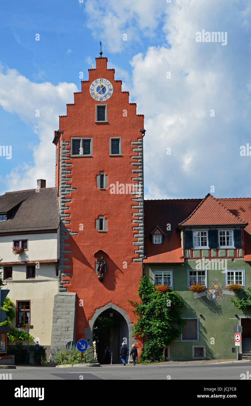 Ober-Tor in Meersburg Stockfoto