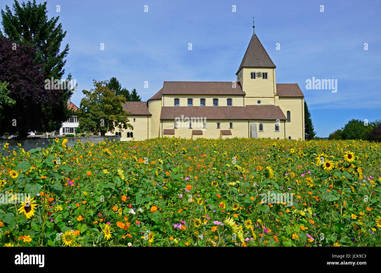 Kirche St.Georg, Oberzell, Insel Reichenau Stockfoto