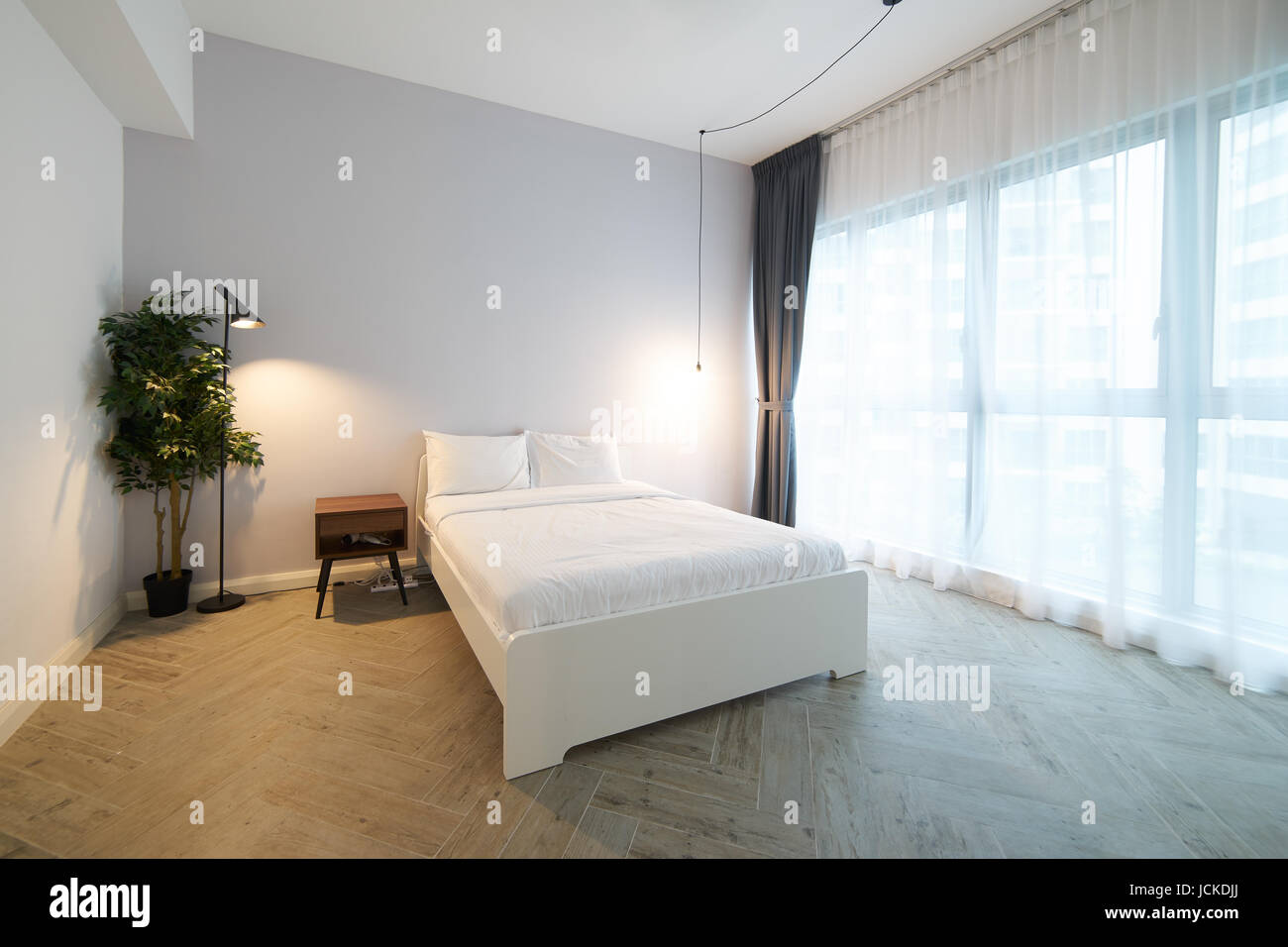 KUALA LUMPUR, MALAYSIA - APRIL 01: Guess Rauminnere Regalia Suiten am 1. April 2017 in Kuala Lumpur, Malaysia. Insignien Suites ist ein modernes und l Stockfoto