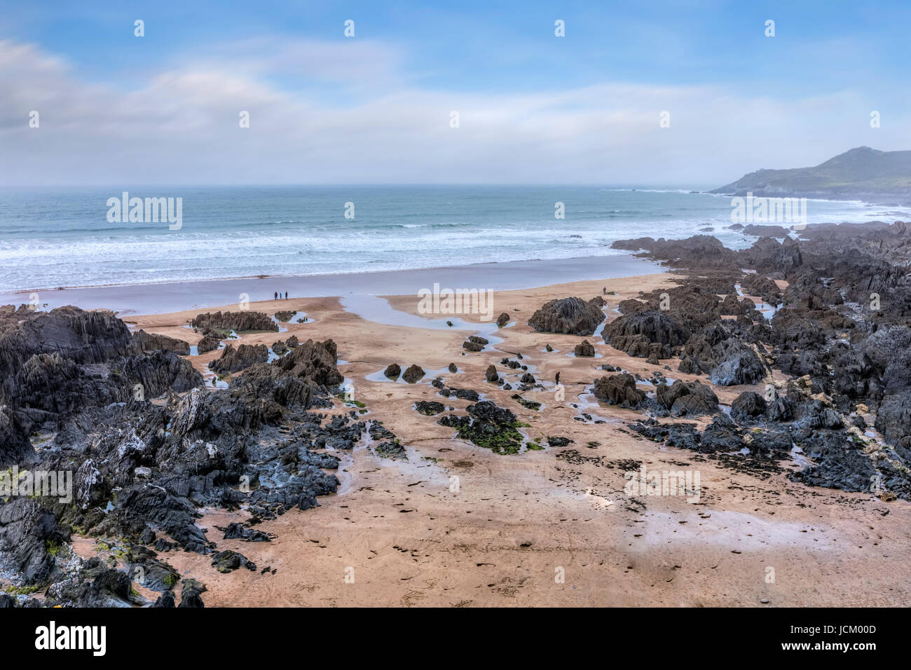 Barricane Strand, Woolacombe, North Devon, England, UK Stockfoto