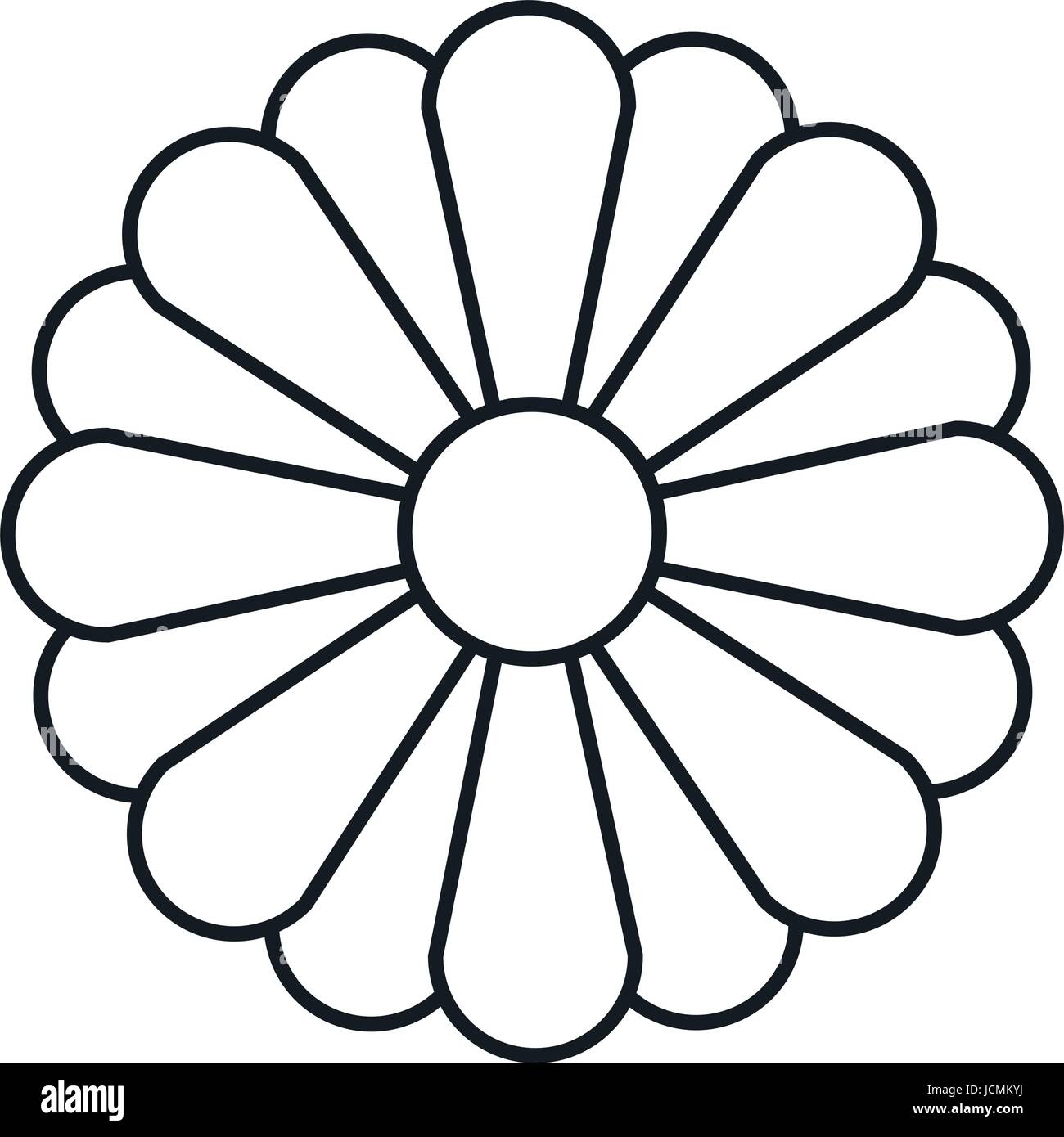  Skizze Silhouette abstrakte Sonnenblume in Nahaufnahme Stock Bildidee 