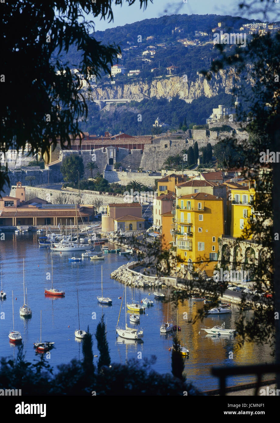 Villefranche-Sur-Mer, Alpes-Maritimes Abteilung. Region Provence-Alpes-Côte d ' Azur. Côte d ' Azur. Frankreich Stockfoto