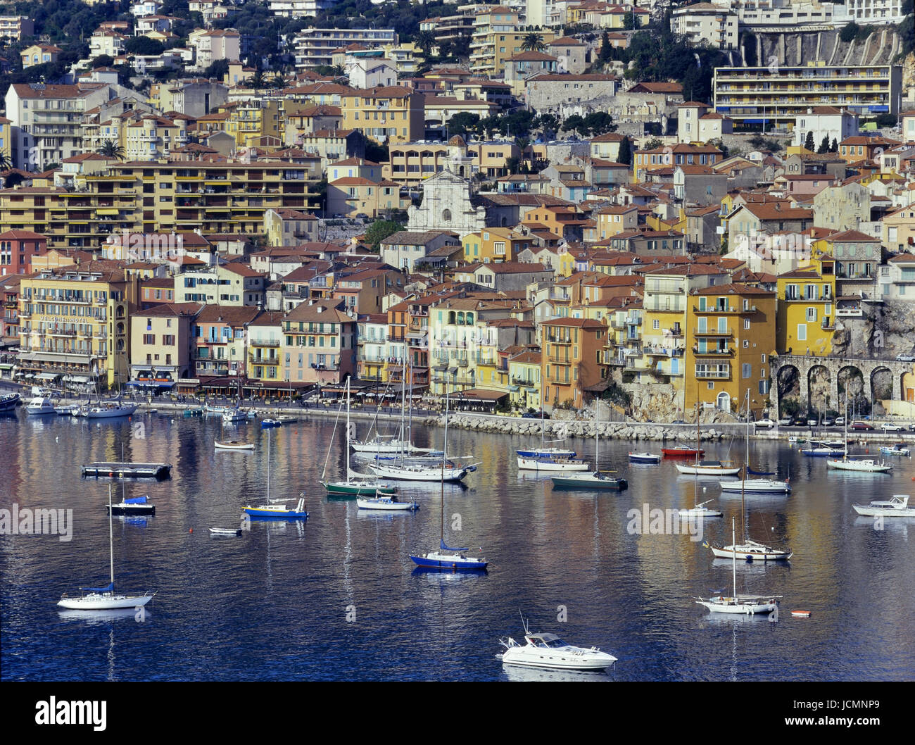 Villefranche-Sur-Mer, Alpes-Maritimes Abteilung. Region Provence-Alpes-Côte d ' Azur. Côte d ' Azur. Frankreich Stockfoto