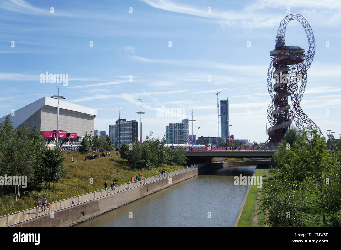 ArcelorMittal Orbit Tower London 2012 Olympic Park Stockfoto