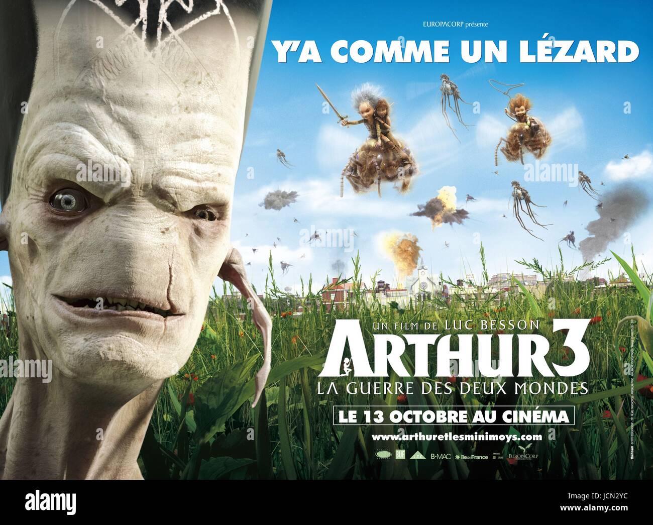 Arthur 3: La guerre des deux mondes Stockfoto